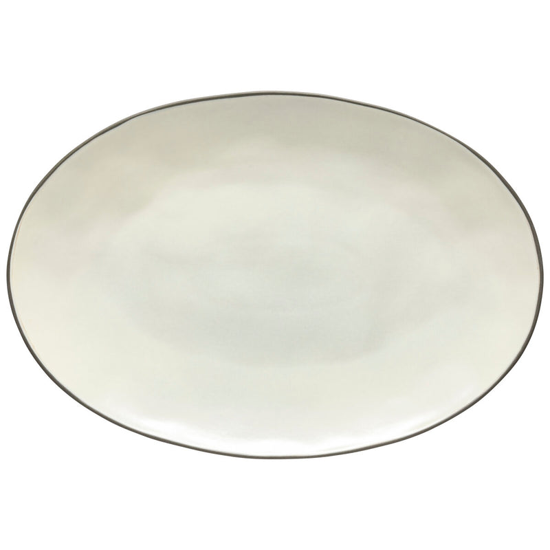 Organic Oval Platter Salt 45cm