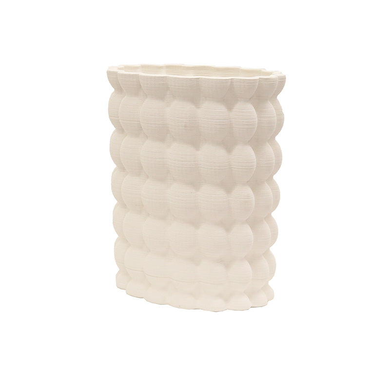 3D Printed Porcelain Vase - Dots