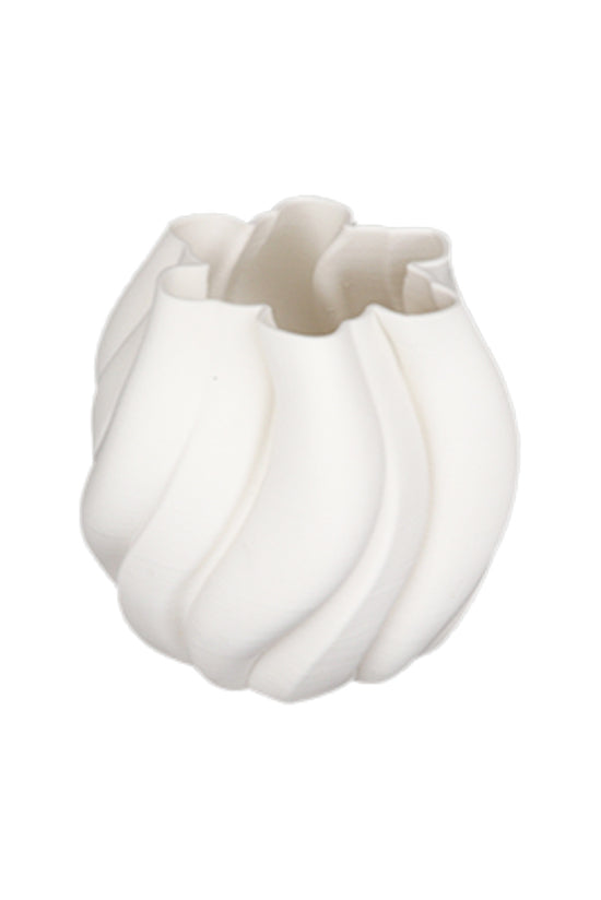 Emmy White 3D Printed Ceramic Vase Large