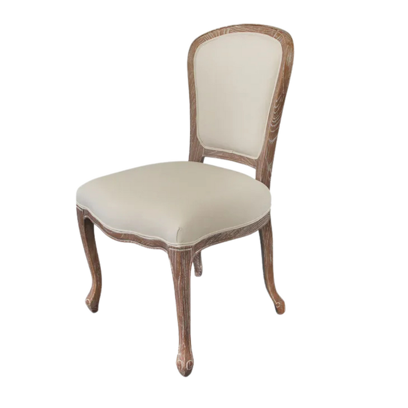 Duval Dining Chair Natural Linen