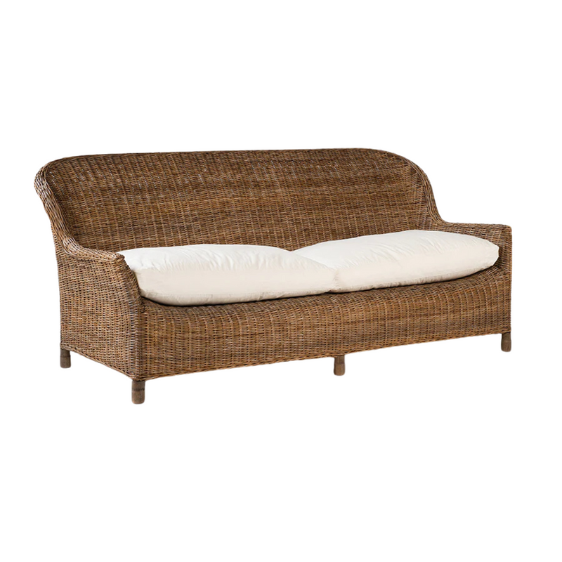 Rattan Gable Sofa