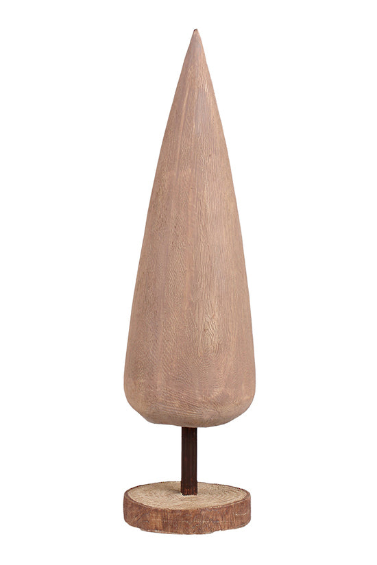 Wood-Look Tapered Tree 44cm