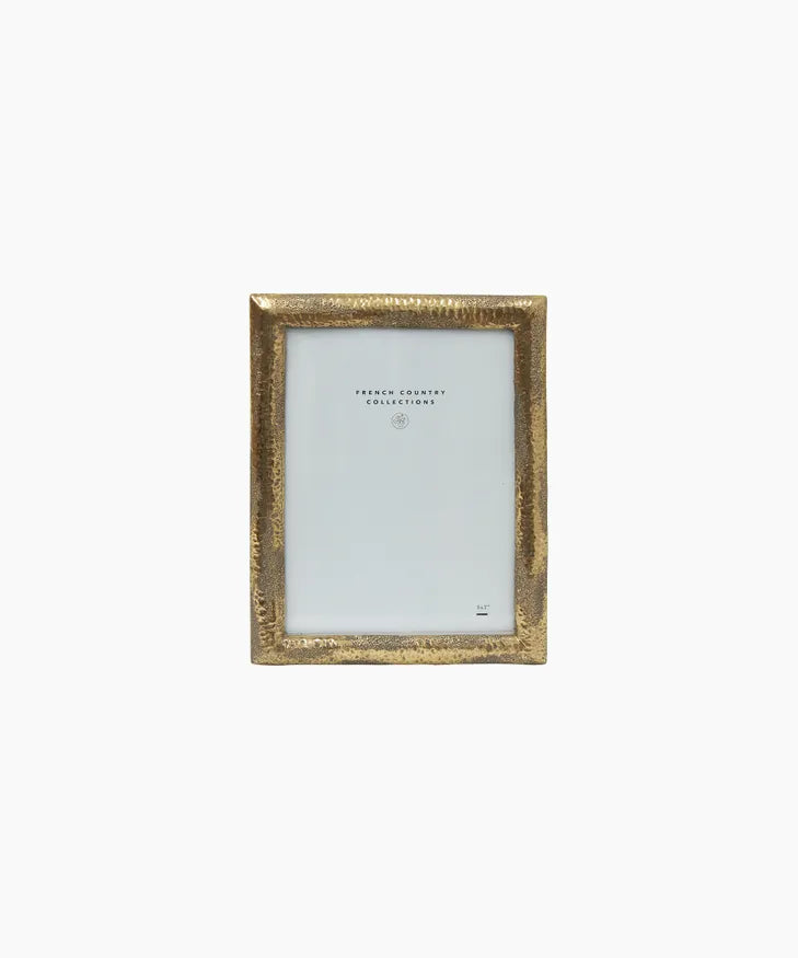 Imperfect Hammered Gold Photo Frame