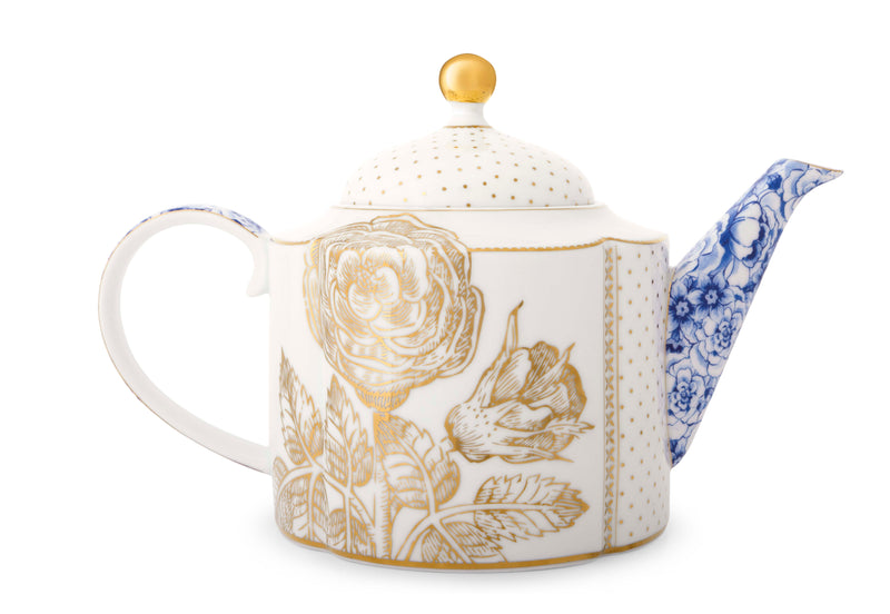 Royal Winter White Teapot