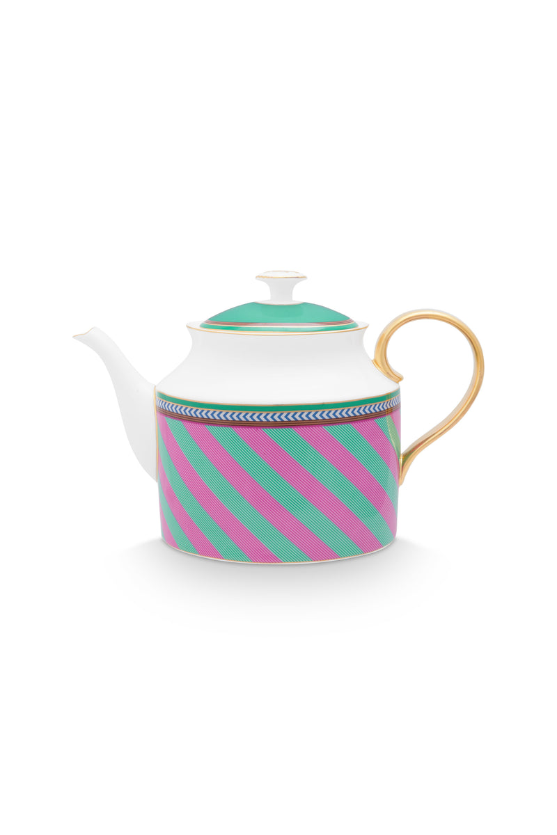 Pip Chique Stripe Teapot