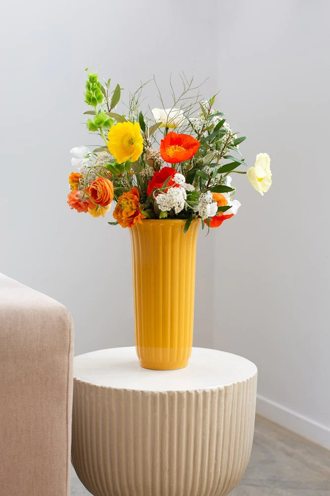 Eden Vase Mustard