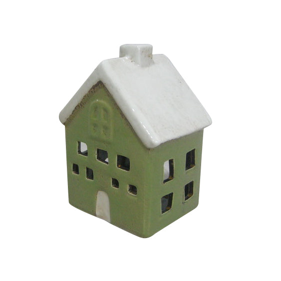 Villa Tea Light House Green